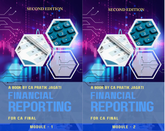 CA Final Financial Reporting (FR) Notes (Set of 2 Volumes) by CA Pratik Jagati